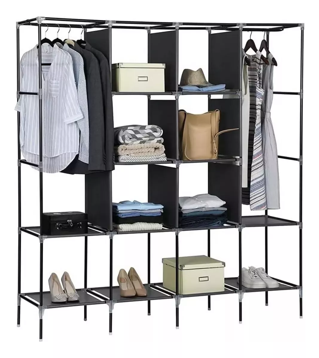 Miniatura 5 de CLOSET ROPERO 4 MODULOS ARMARIO ARMABLE